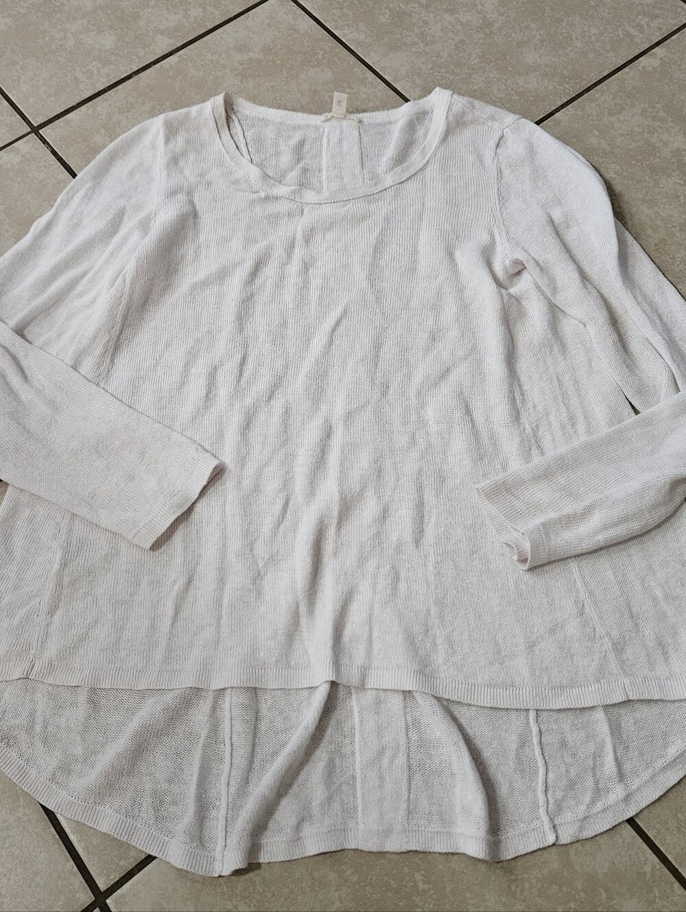 Eileen Fisher Organic Linen Knit Longsleeve